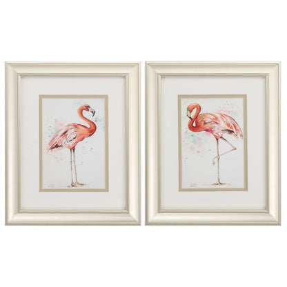 10" X 12" Champagne Gold Color Frame  Pink Showoff (Set Of 2)