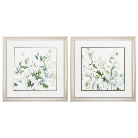 Set Of Two Champagne Wall Decor