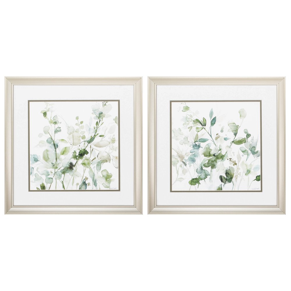 Set Of Two Champagne Wall Decor