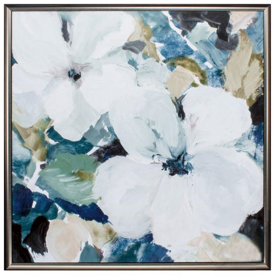 29" X 29" Brown Frame Dark Beauty I