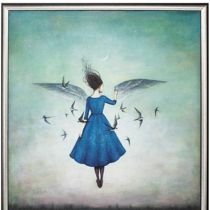 23" X 29" Silver Frame Swift Encounter