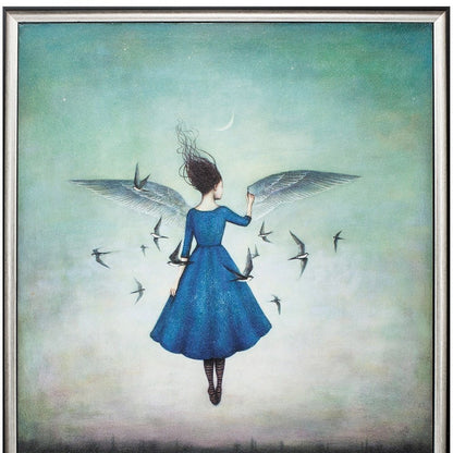 23" X 29" Silver Frame Swift Encounter