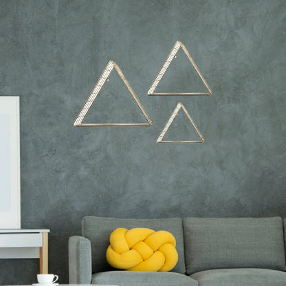 16" X 14" X 6" Golden Triangle (Set Of 3)