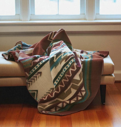 Ultra Soft Southwestern Arrow Handmade Woven Blanket