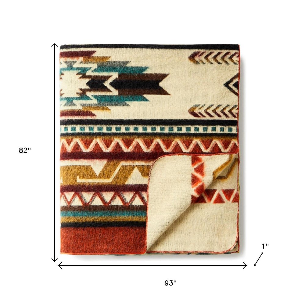 Ultra Soft Southwestern Arrow Handmade Woven Blanket