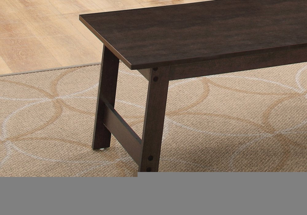 Set of Three 36" Espresso Coffee Table