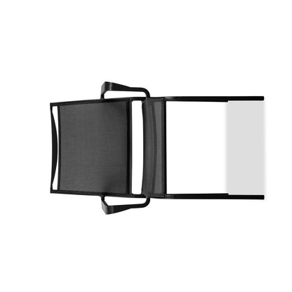 Set of Four Gray Dining Arm Chairs