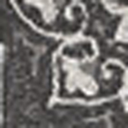 5' X 8' Charcoal Round Floral Indoor Outdoor Area Rug