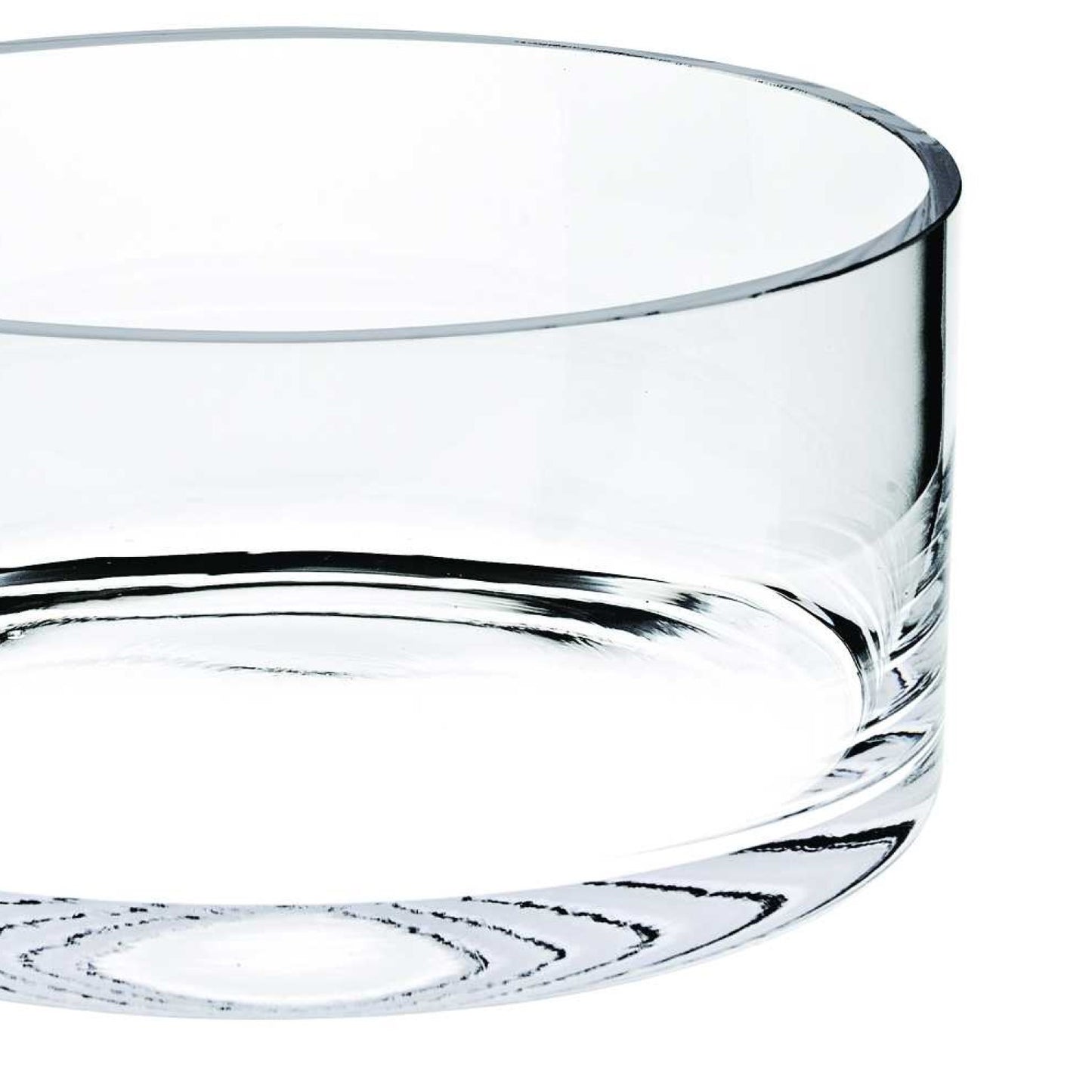 8" Lead Free Crystal Round Serving Bowl