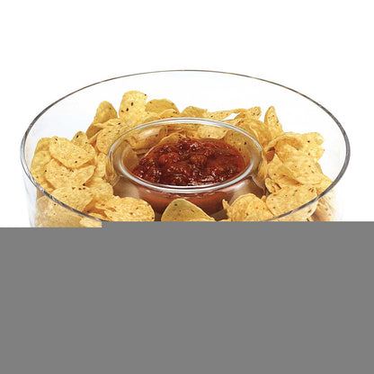 Mouth Blown European Crystal Chip N Dip