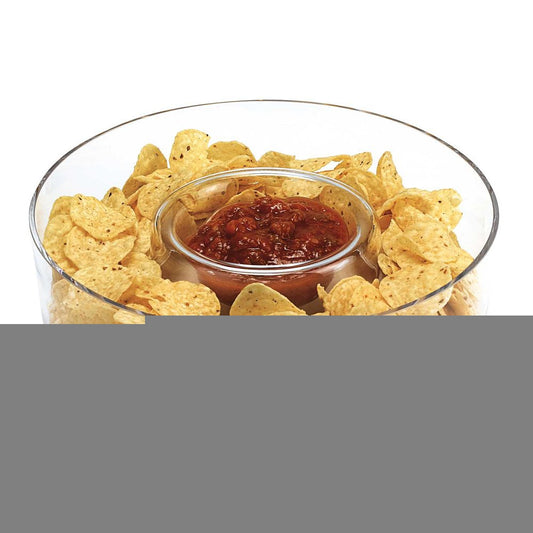 Mouth Blown European Crystal Chip N Dip