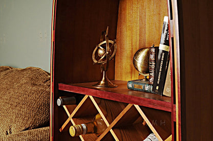 8" Bronze Metal Armillary Sphere Tabletop Sculpture