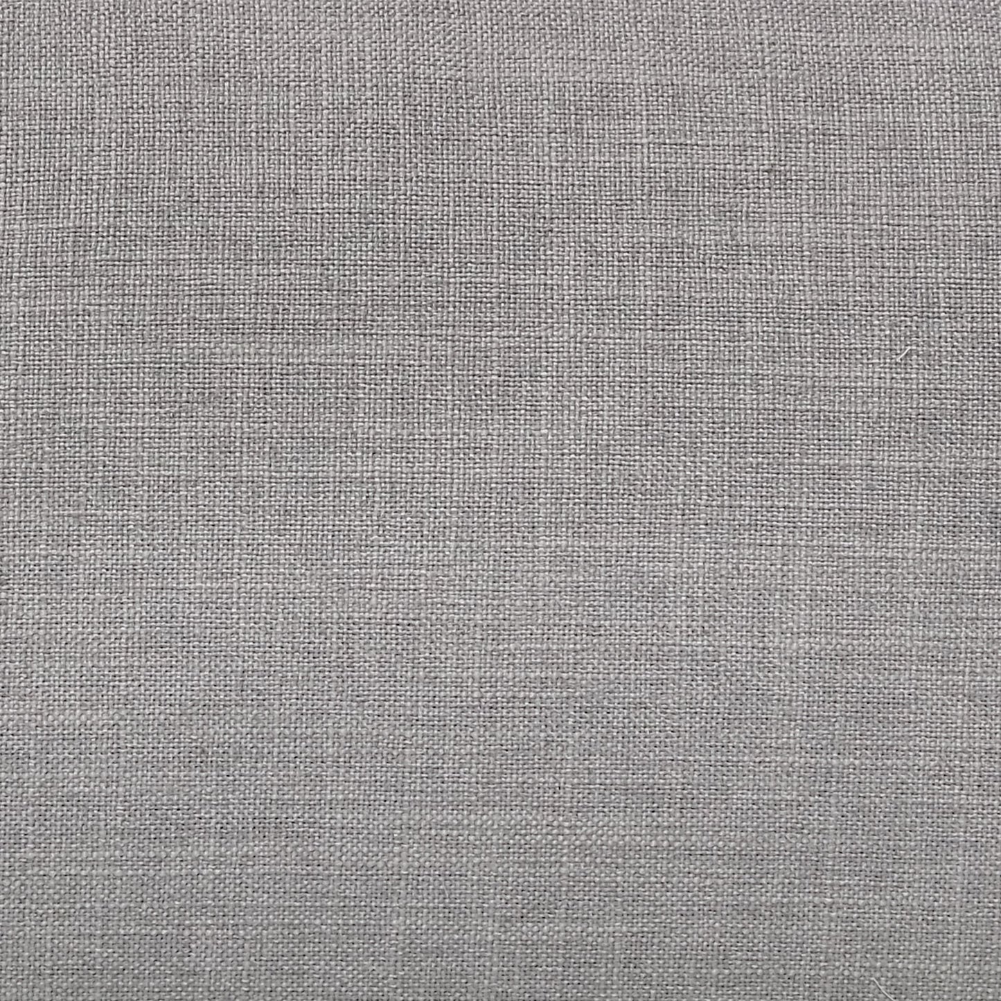 38" Gray and Brown Linen Arm Chair