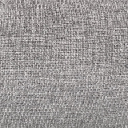 38" Gray and Brown Linen Arm Chair