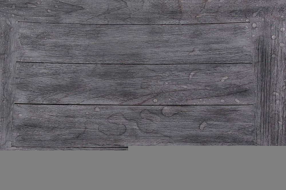 18" Gray Solid Wood Rectangular Shower Bench With Shelf