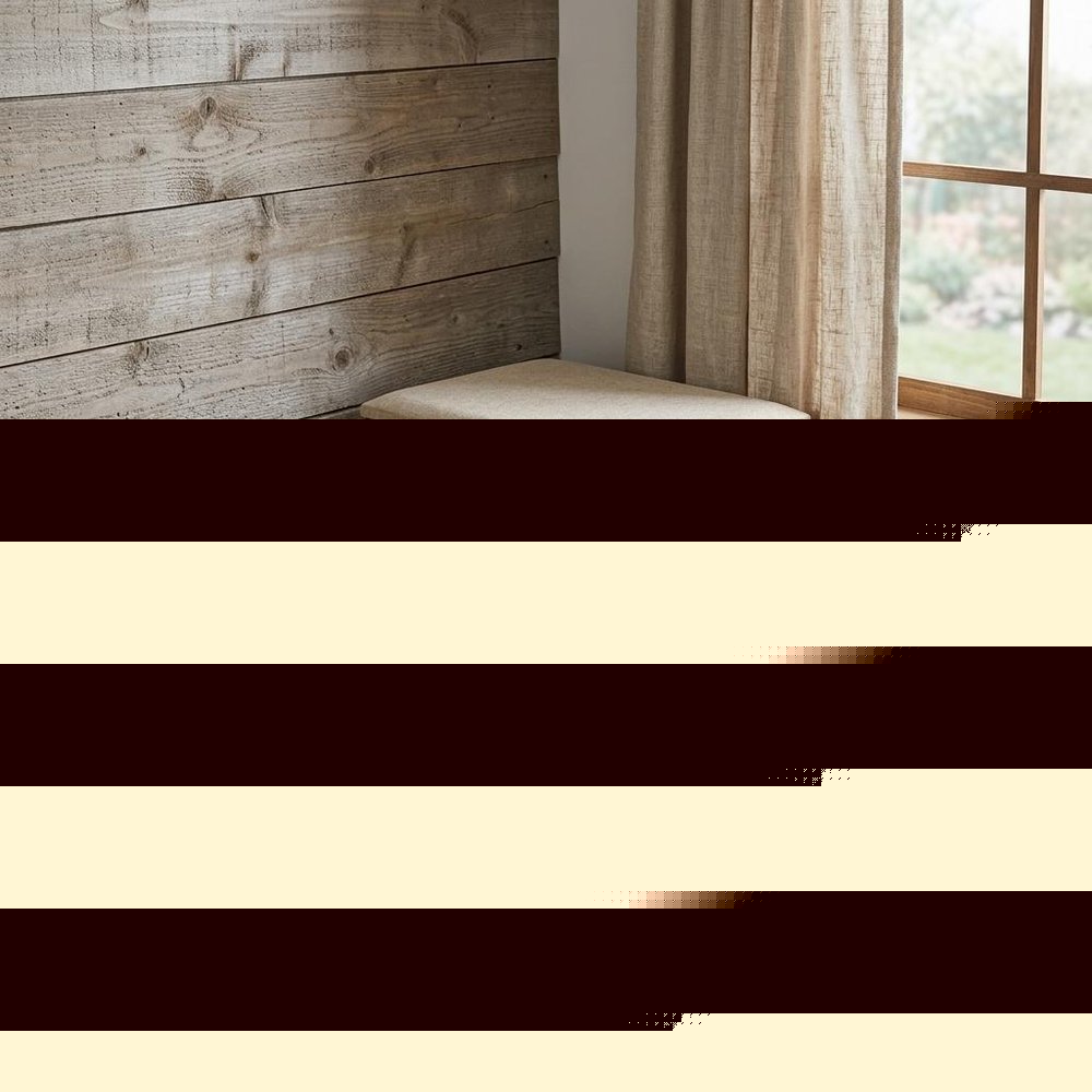 Set of Two Brown Wood Slat and Upholstery Storage Benches With Flip Top