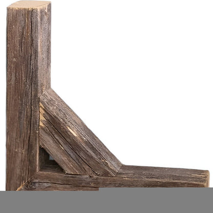 Set Of Two Natural Weathered Gray Corbels