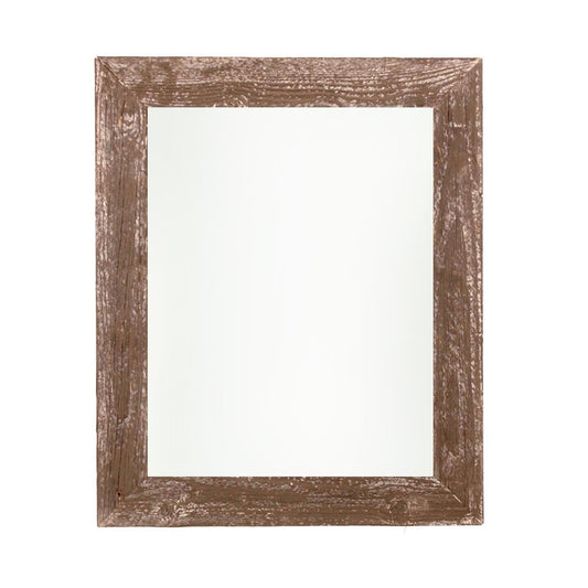 8" x 8" Brown Reclaimed Wood Tabletop Picture Frame
