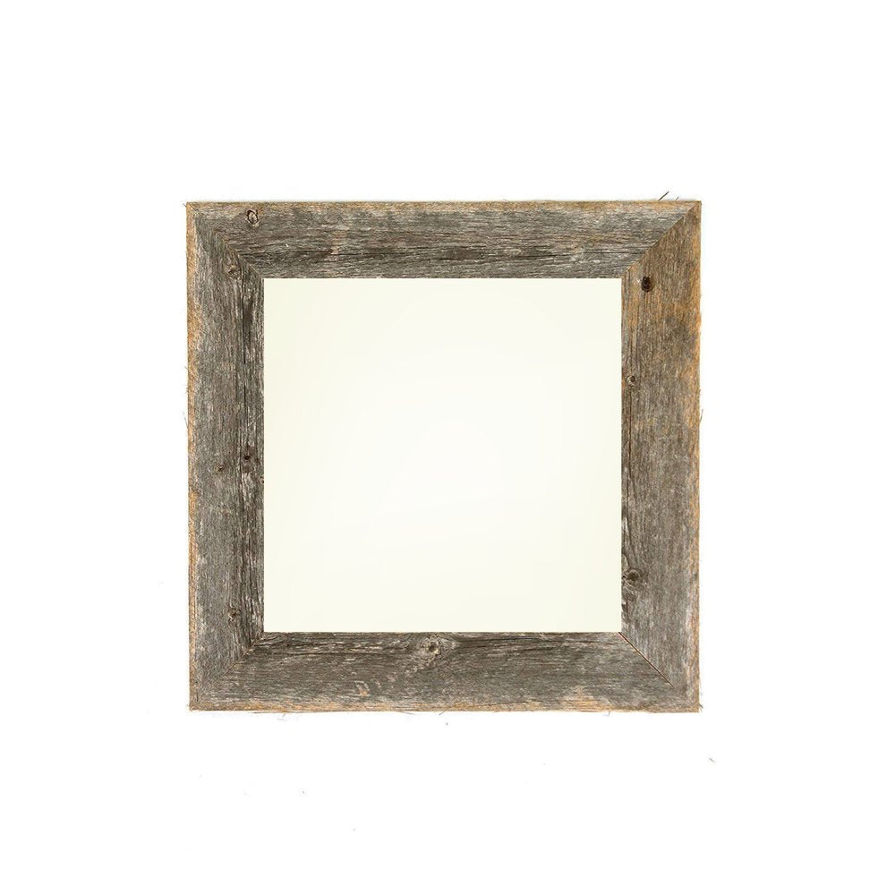 4" x 4" Gray Solid Wood Tabletop Picture Frame