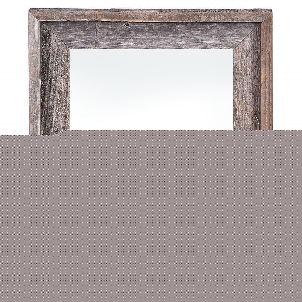 5" x 7" Gray Solid Wood Tabletop Picture Frame