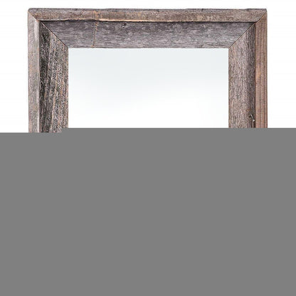 5" x 7" Gray Solid Wood Tabletop Picture Frame