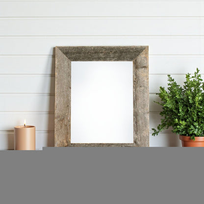 8.5" x 11" Gray Solid Wood Tabletop Picture Frame