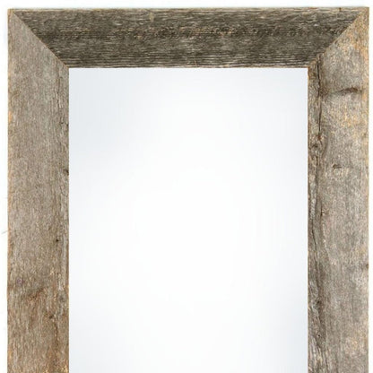 5" x 7" Gray Solid Wood Tabletop Picture Frame