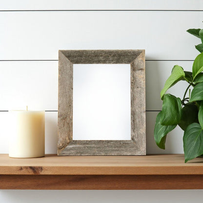 5" x 7" Gray Wood Tabletop Picture Frame