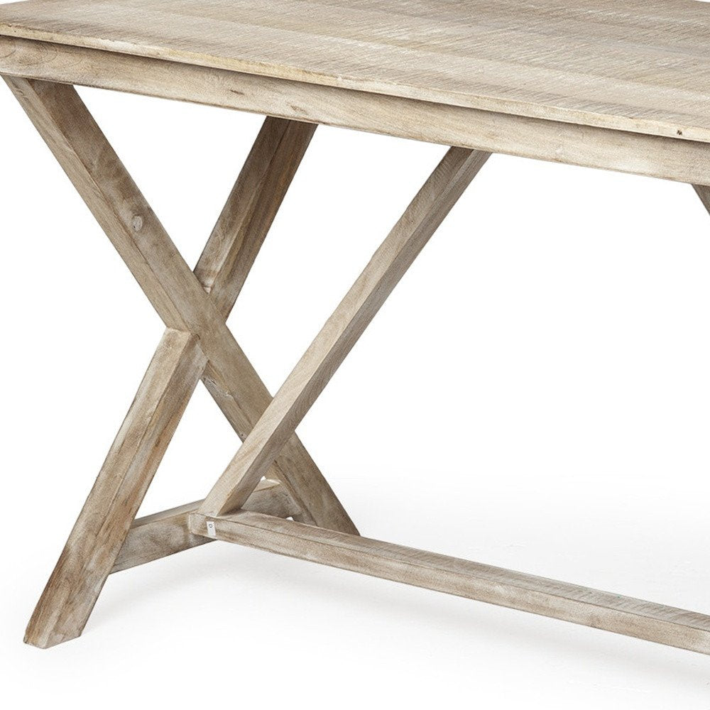 54" Brown Writing Desk