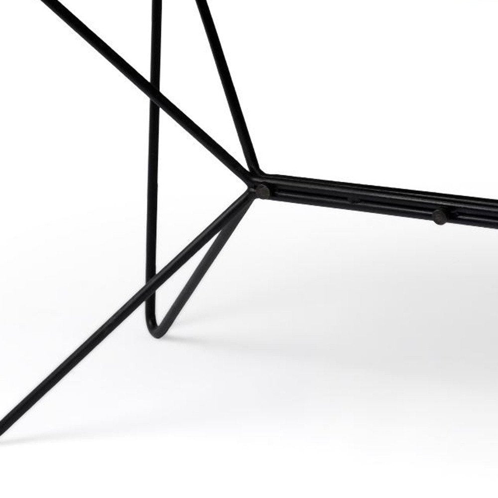 60" Brown and Black Writing Desk