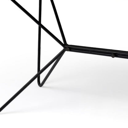 60" Brown and Black Writing Desk