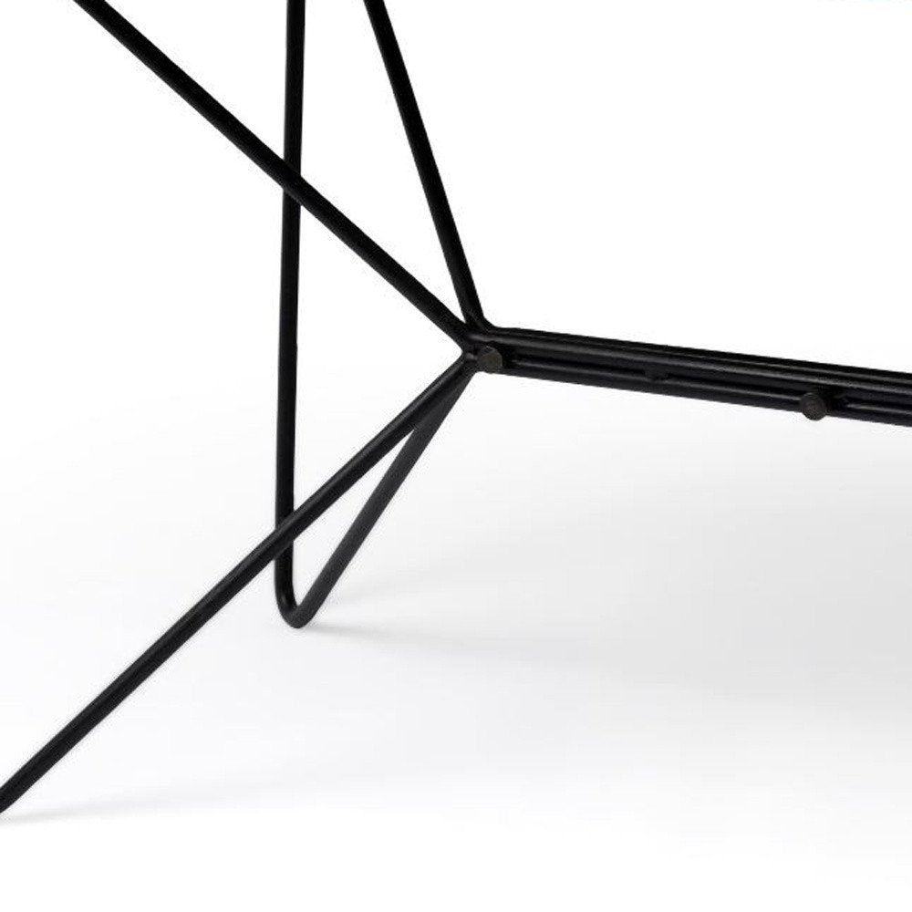 60" Brown and Black Writing Desk