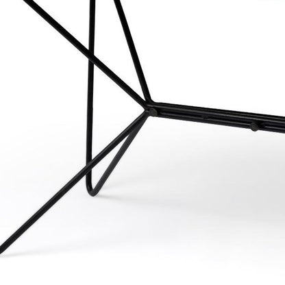 60" Brown and Black Writing Desk