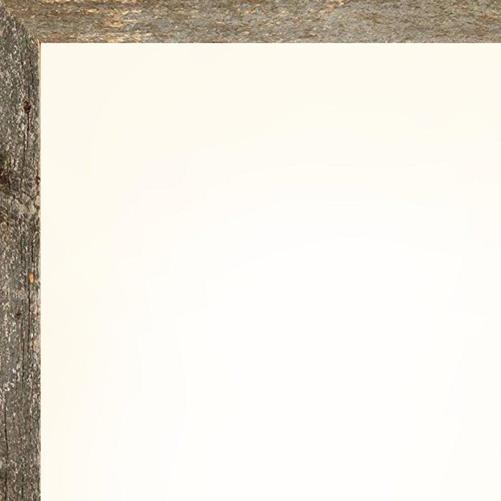 24" x 36" Gray Solid Wood Hanging Picture Frame