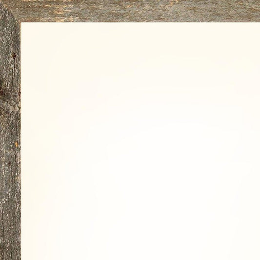 24" x 36" Gray Wood Hanging Picture Frame