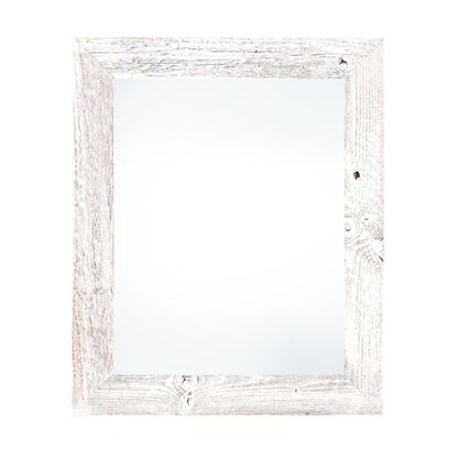 24" x 36" White Solid Wood Hanging Picture Frame