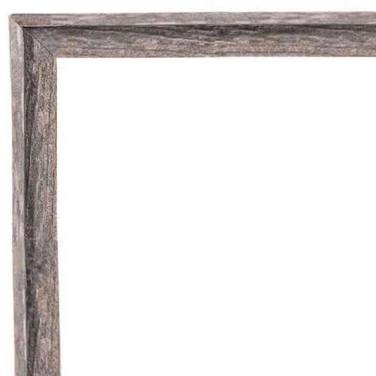 18" x 24" Gray Wood Hanging Picture Frame