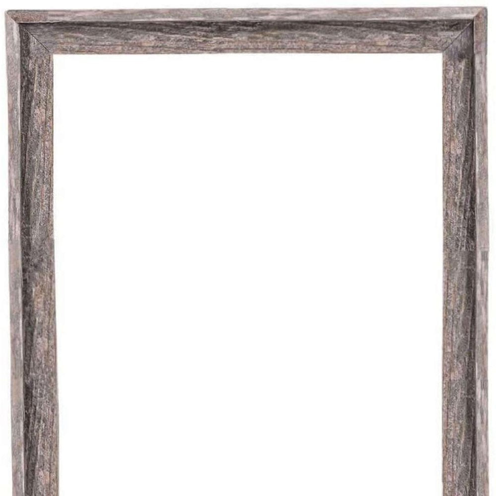 18" x 24" Gray Wood Hanging Picture Frame