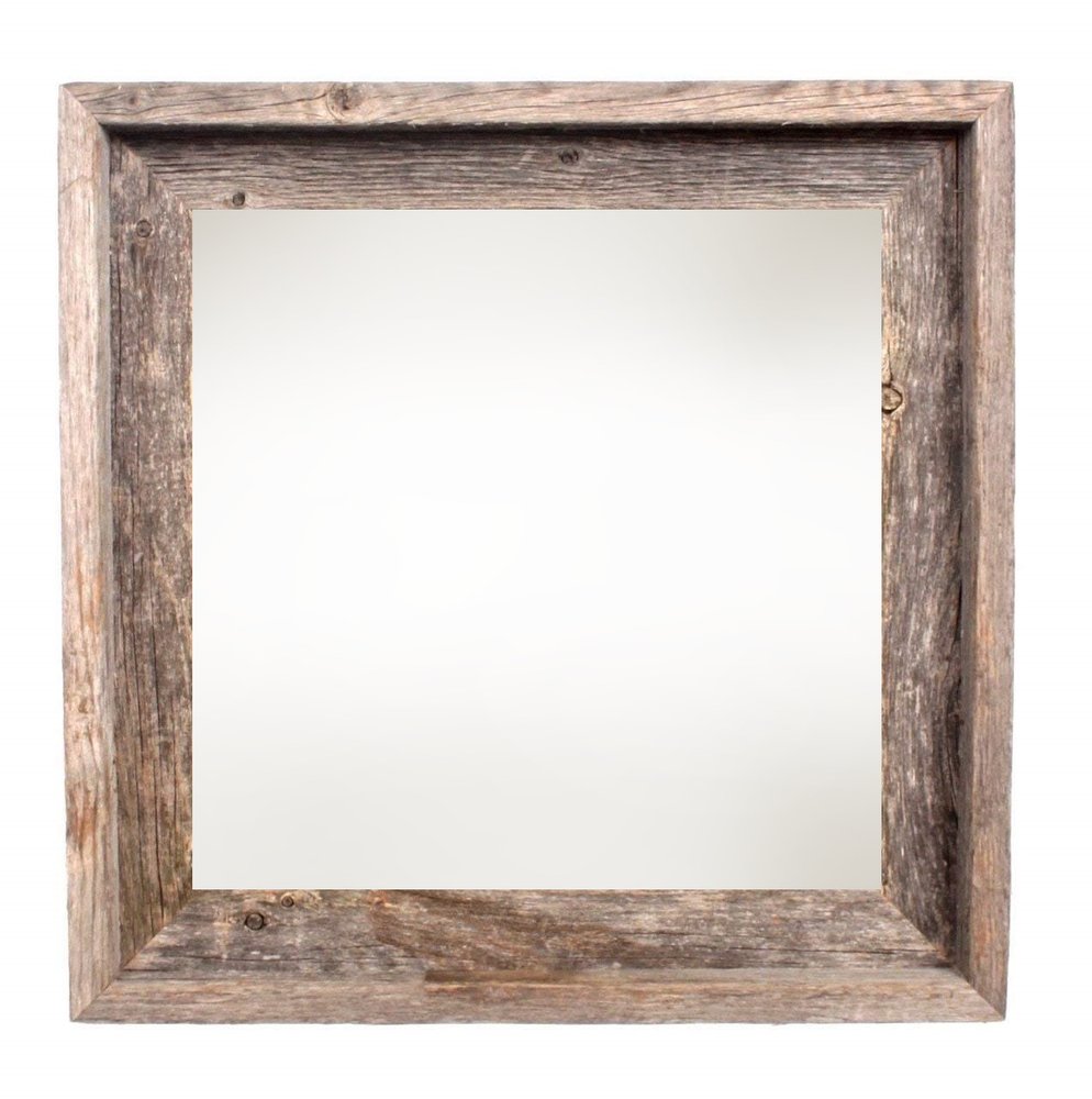 12" x 12" Gray Solid Wood Tabletop Picture Frame