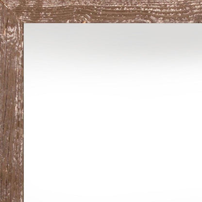 16" x 20" Espresso Solid Wood Hanging Picture Frame