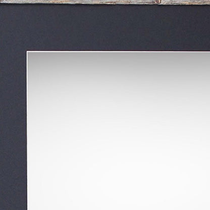 16" x 20" Black Solid Wood Hanging Picture Frame