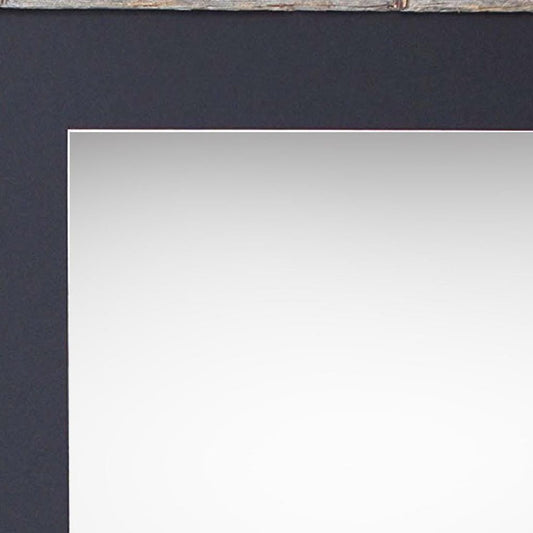 16" x 20" Gray Wood Hanging Picture Frame