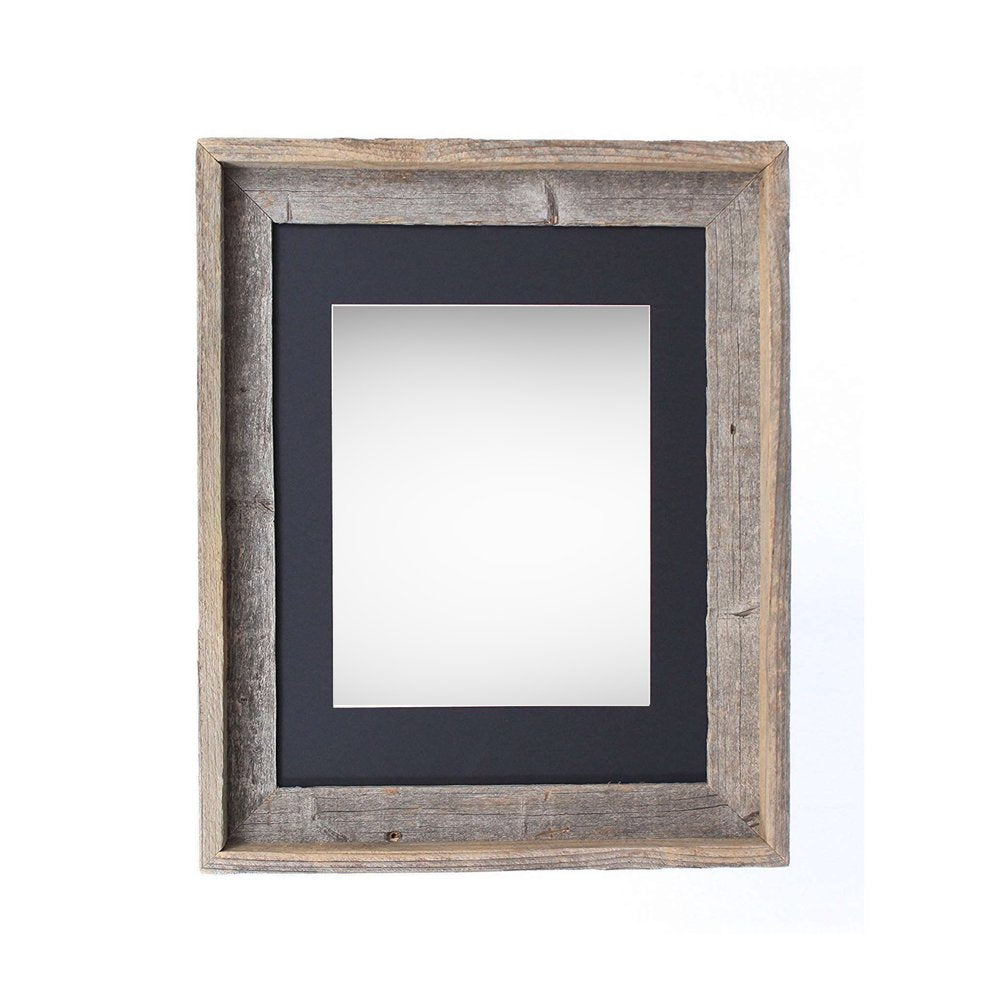 16" x 20" Black Solid Wood Hanging Picture Frame