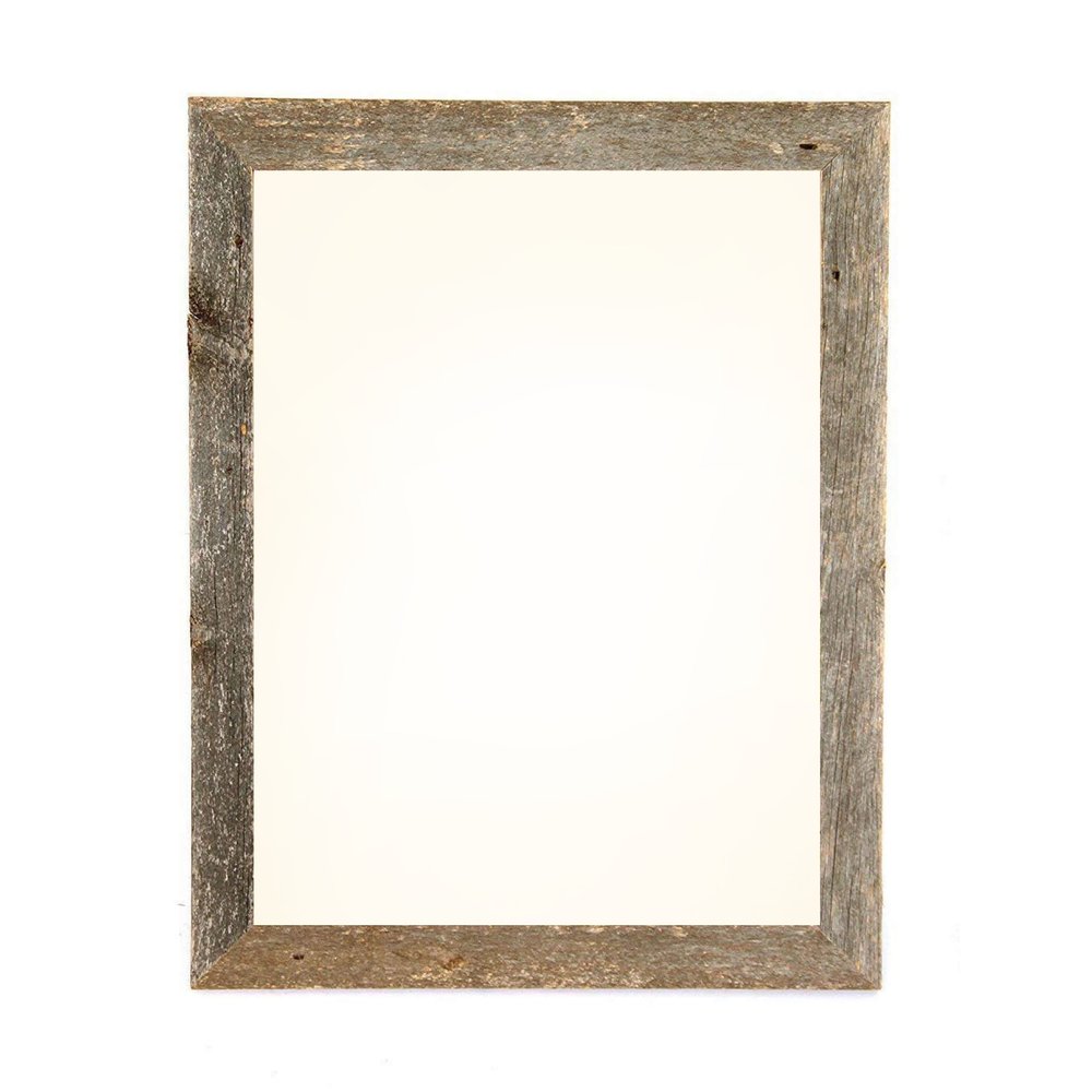 16" x 20" Gray Wood Hanging Picture Frame