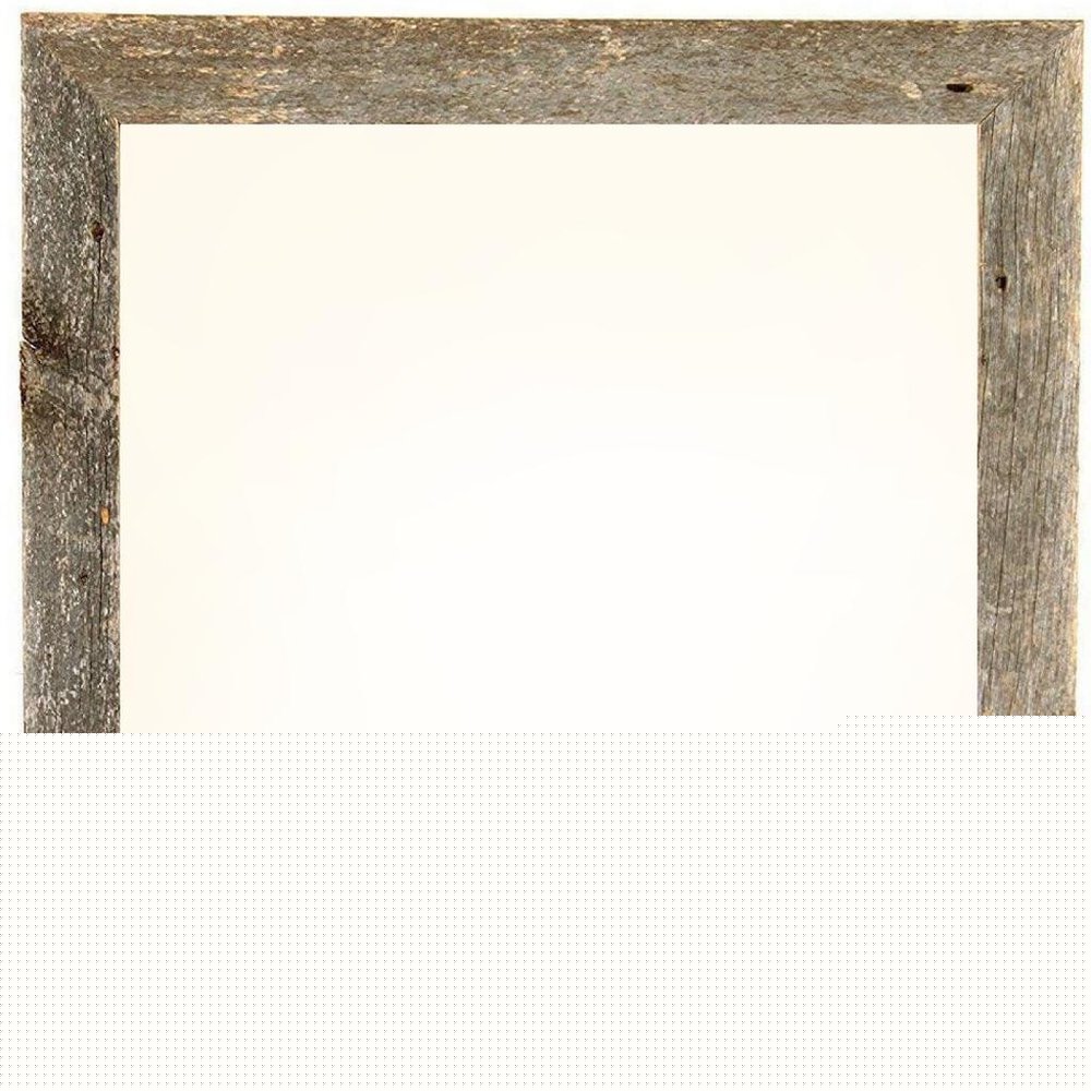 16" x 20" Gray Solid Wood Hanging Picture Frame