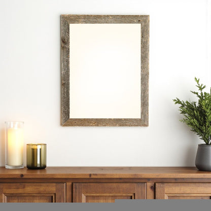 16" x 20" Gray Solid Wood Hanging Picture Frame
