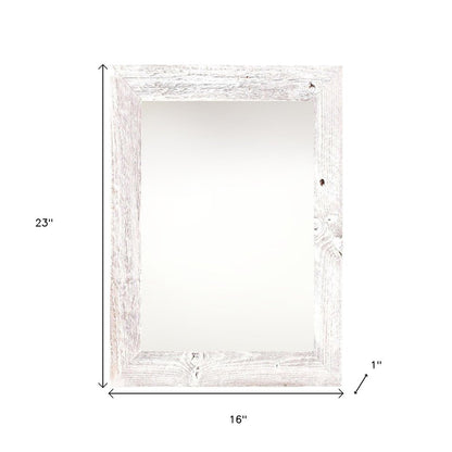 11" x 17" White Solid Wood Hanging Picture Frame