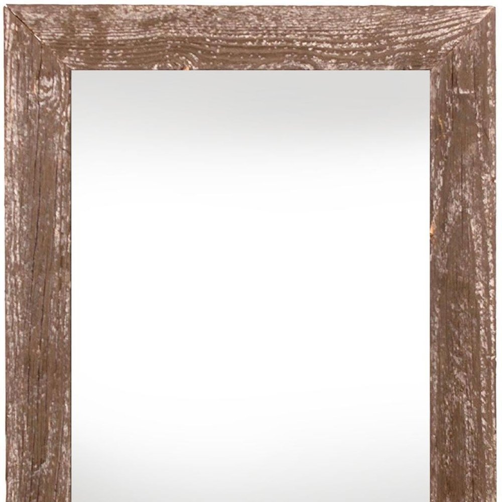 13" x 19" Brown Wood Hanging Picture Frame