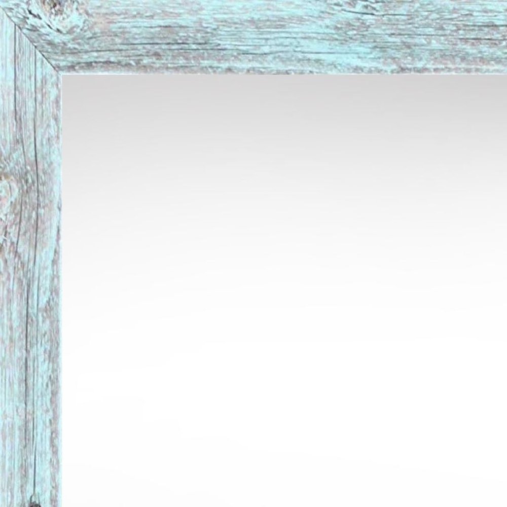 11" x 17" Blue Solid Wood Hanging Picture Frame