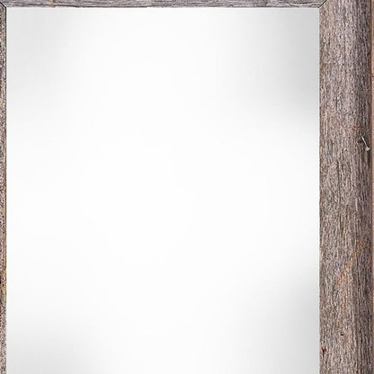 11" x 17" Gray Solid Wood Hanging Picture Frame